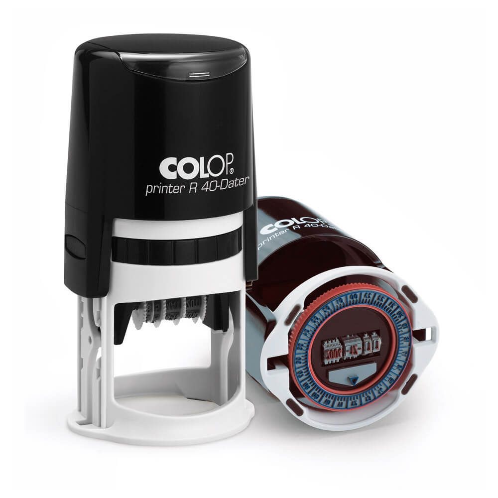 COLOP R 40 Round Dater 12 Hours