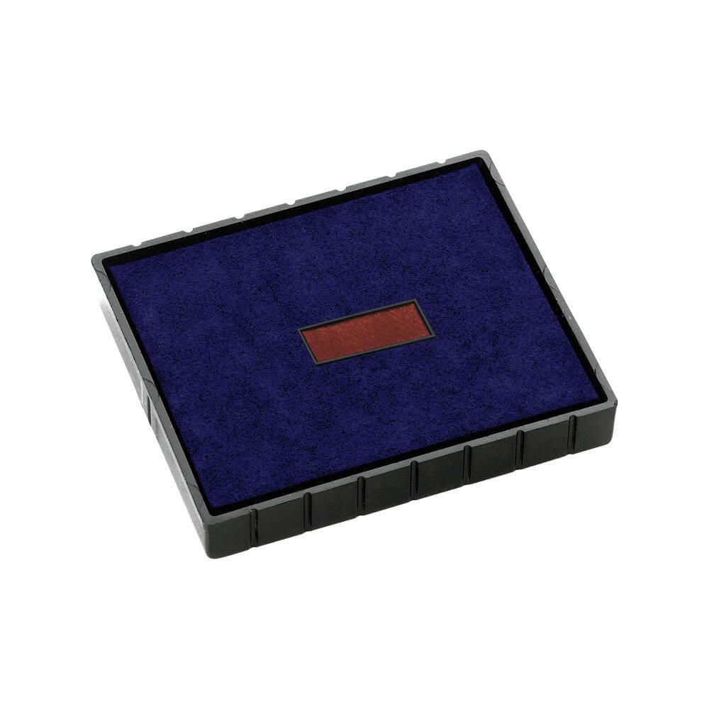 COLOP Spare Pads 2-Coloured Pad E/53/2 blue-red