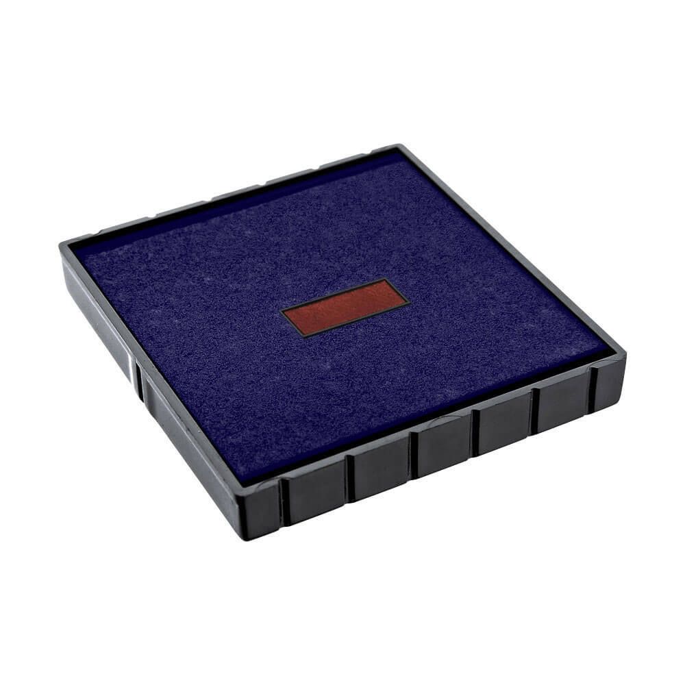 COLOP Spare Pads 2-Coloured Pad E/Q 43/2 blue-red