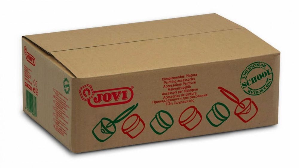JOVI Spill-Proof Cup with Lid - Economic Box of 30 Units