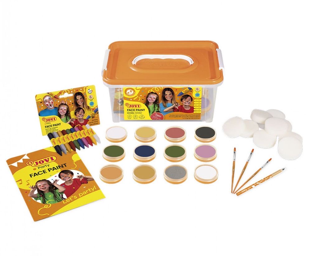 FACE PAINT School Trunk Makeup Set