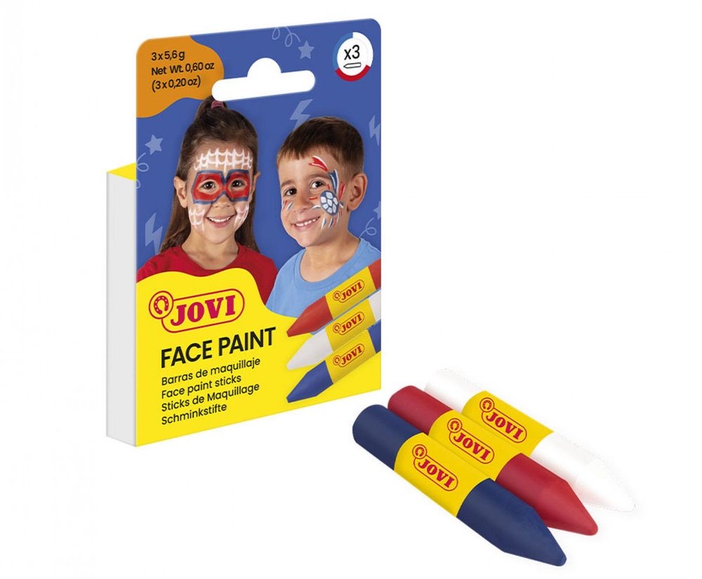 FACE PAINT Set of 3 ADVENTURE Bars