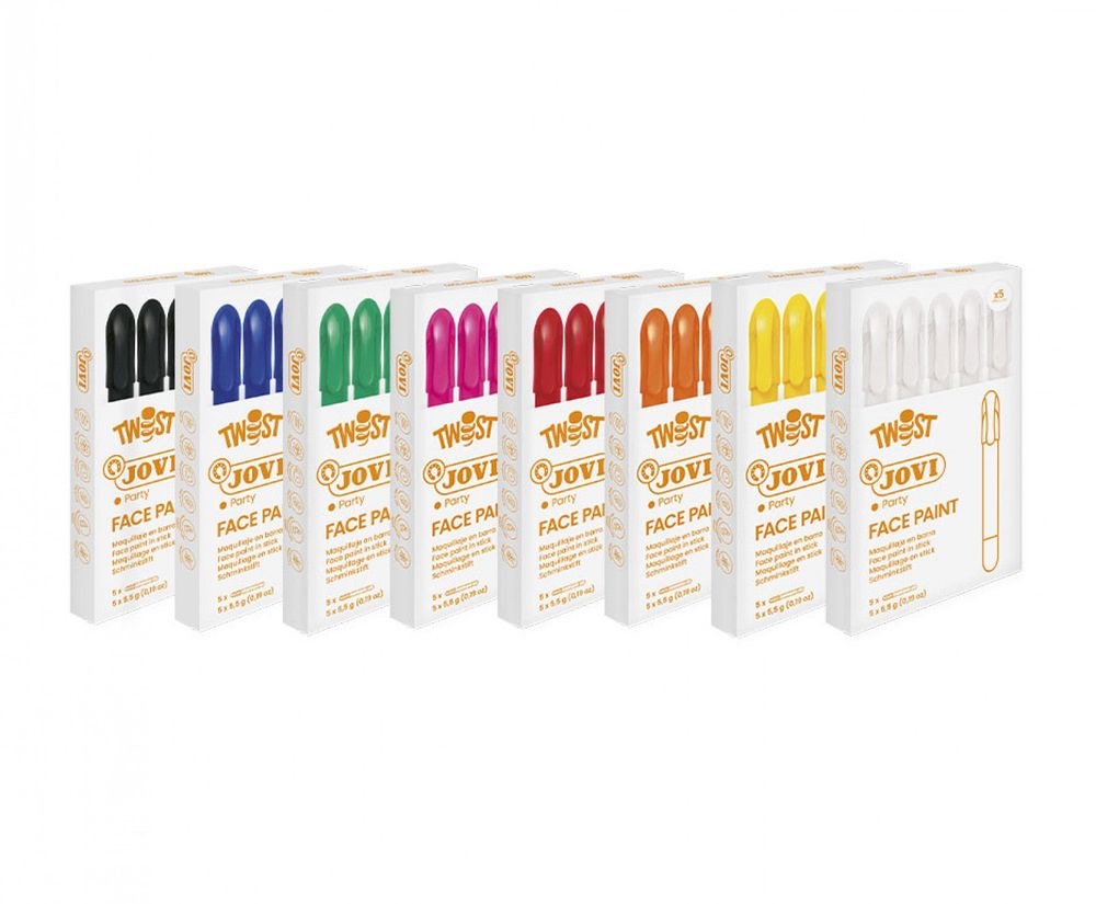 TWIST Face Paint Set 5 Sticks