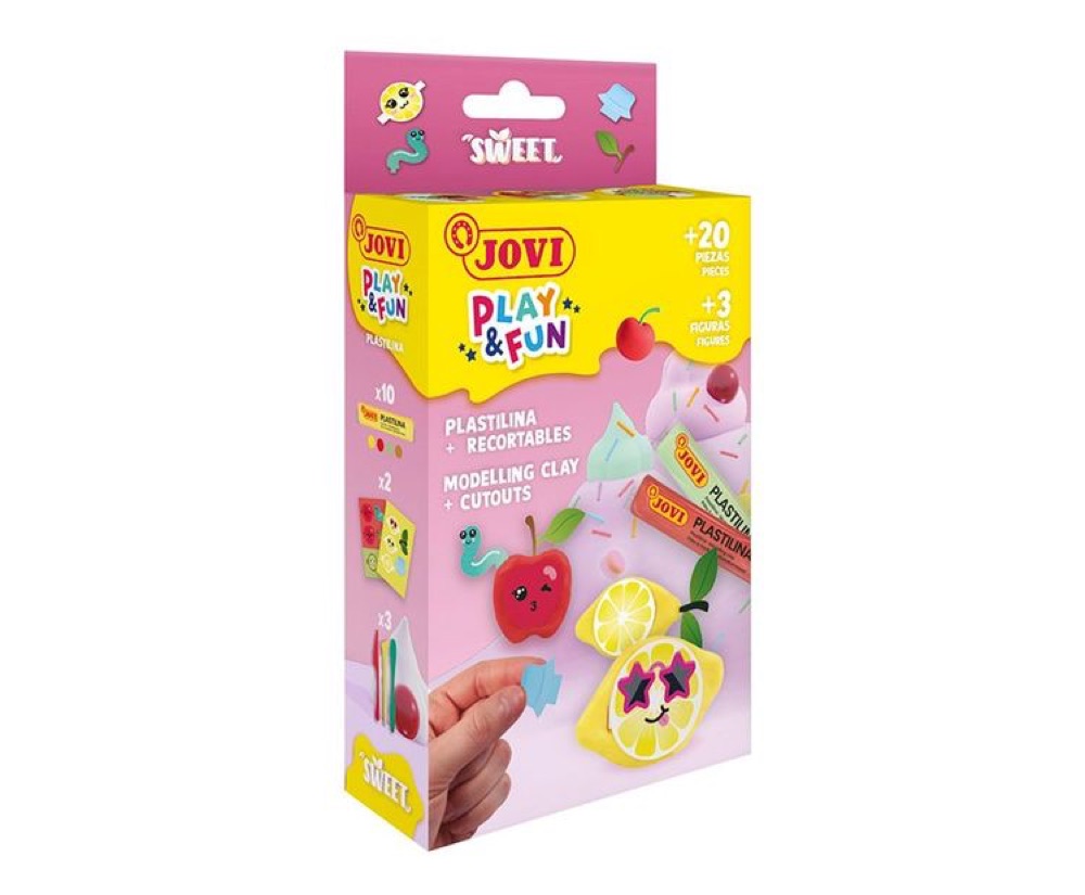PLAY & FUN Mini modelling dough SWEET