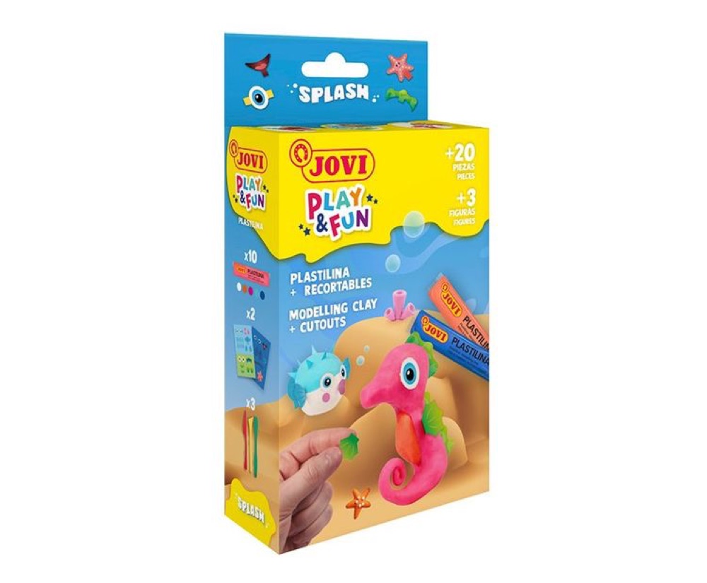 PLAY & FUN Mini modelling dough SPLASH