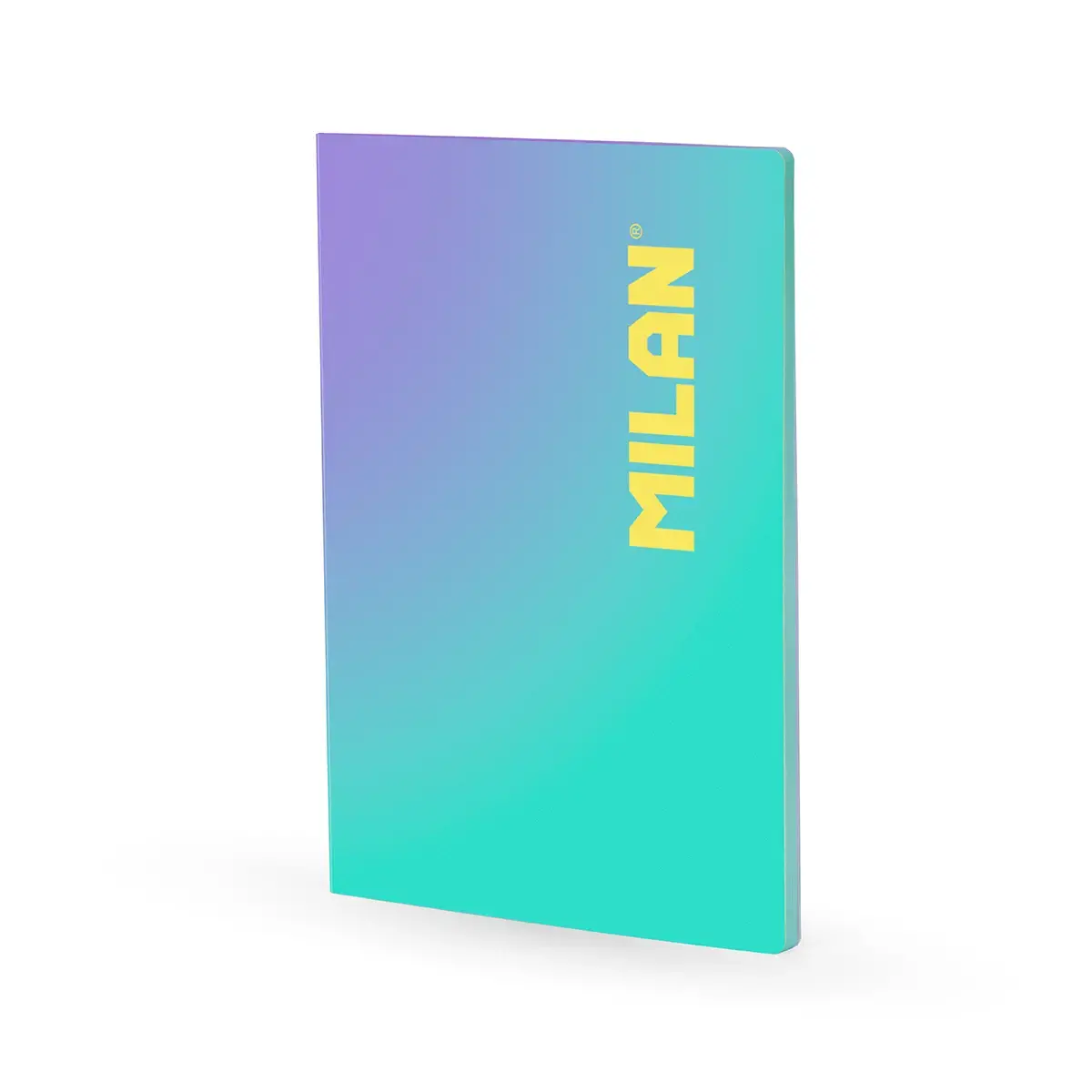 A4 Ciltli Defter, kareli kağıt, 48 yaprak 95 gr/m², Sunset koleksiyonu, turkuaz