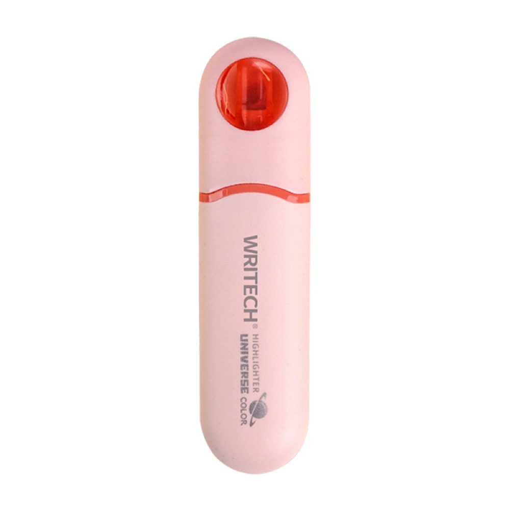 Writech W-8154 ASTRONOT FOSFORLU KALEM PASTEL PEMBE - 12'Lİ KUTU