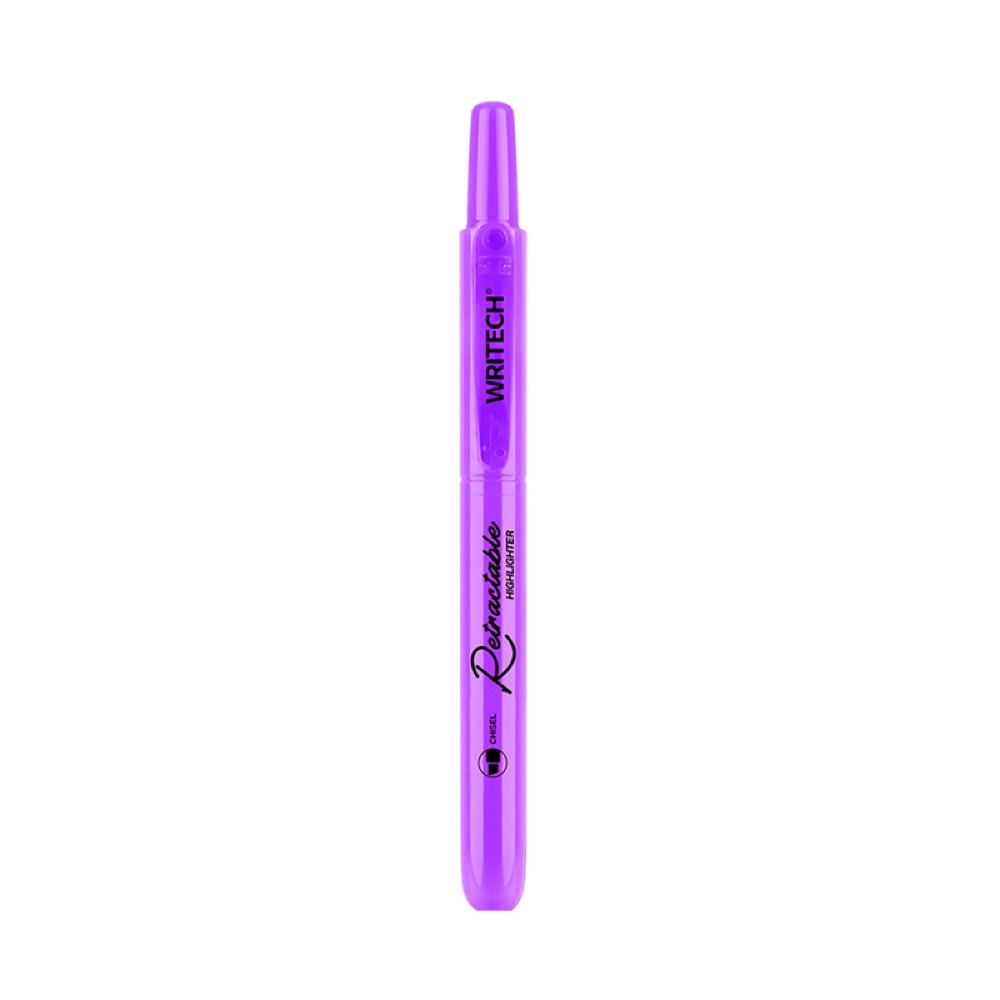 Writech W-805S BASMALI FOSFORLU KALEM NEON MOR - 12'Lİ KUTU