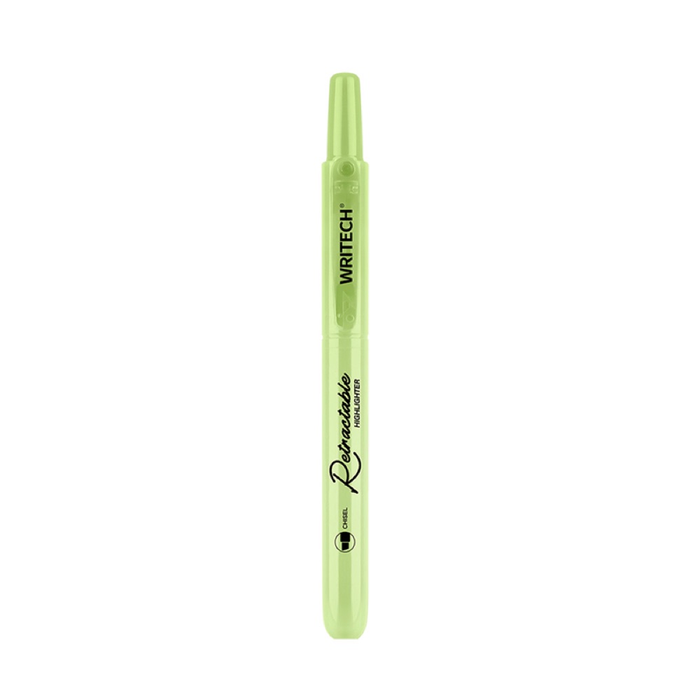 Writech W-805S BASMALI FOSFORLU KALEM PASTEL AÇIK YEŞİL - 12'Lİ KUTU