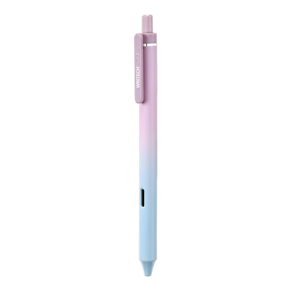 Writech W-0171 AURORA MOR-MAVİ GÖVDE MAVİ JEL KALEM - 12'Lİ KUTU