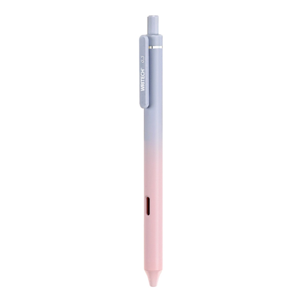 Writech W-0171 AURORA MAVİ-PEMBE GÖVDE MAVİ JEL KALEM - 12'Lİ KUTU