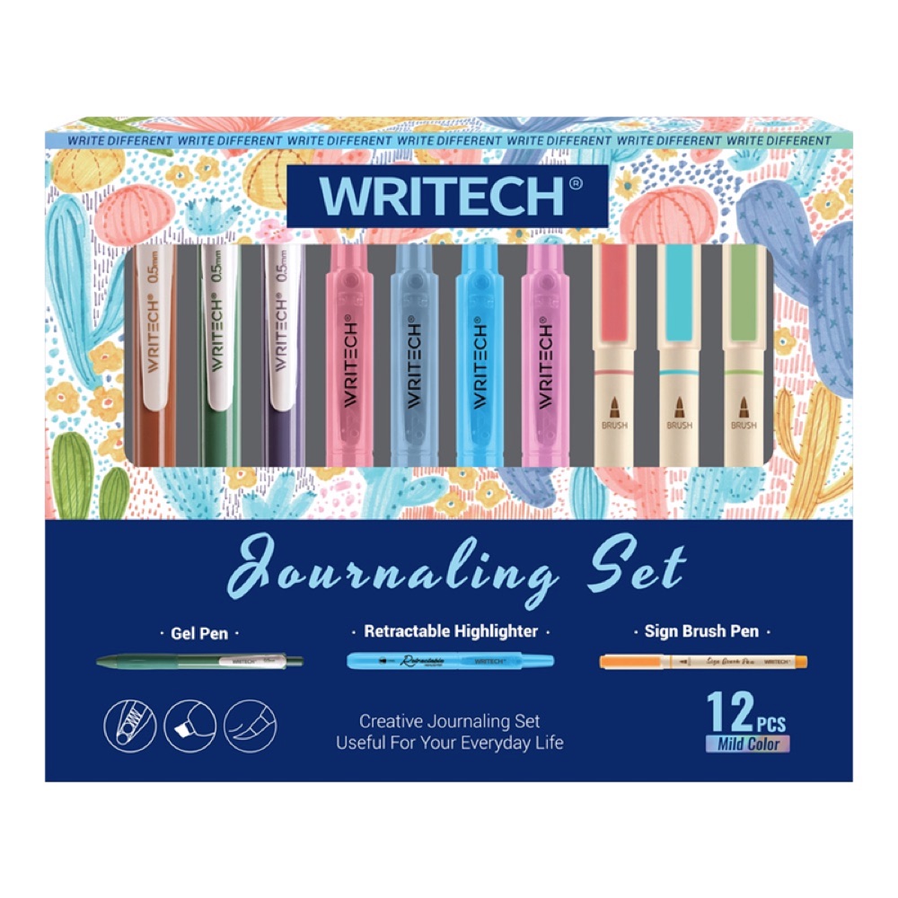 Writech W-JK02 MILD GÜNLÜK SERİ KALEM SETİ - 12'Lİ SET