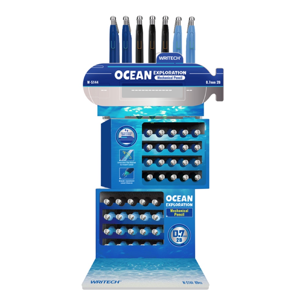 Writech W-5144 OCEAN 0,7MM VERSATİL KALEM - 89'LU STAND