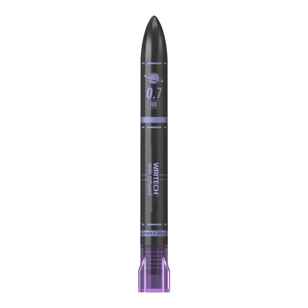 Writech W-507 0,7MM (SİYAH-MOR) KALEM UCU - 12'Lİ