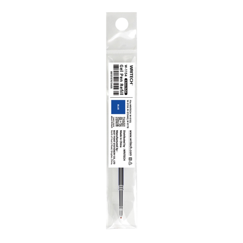 Writech 15326910 W-1154 JEL KALEM MAVİ REFILL (W0154-W0154A2-W0178)