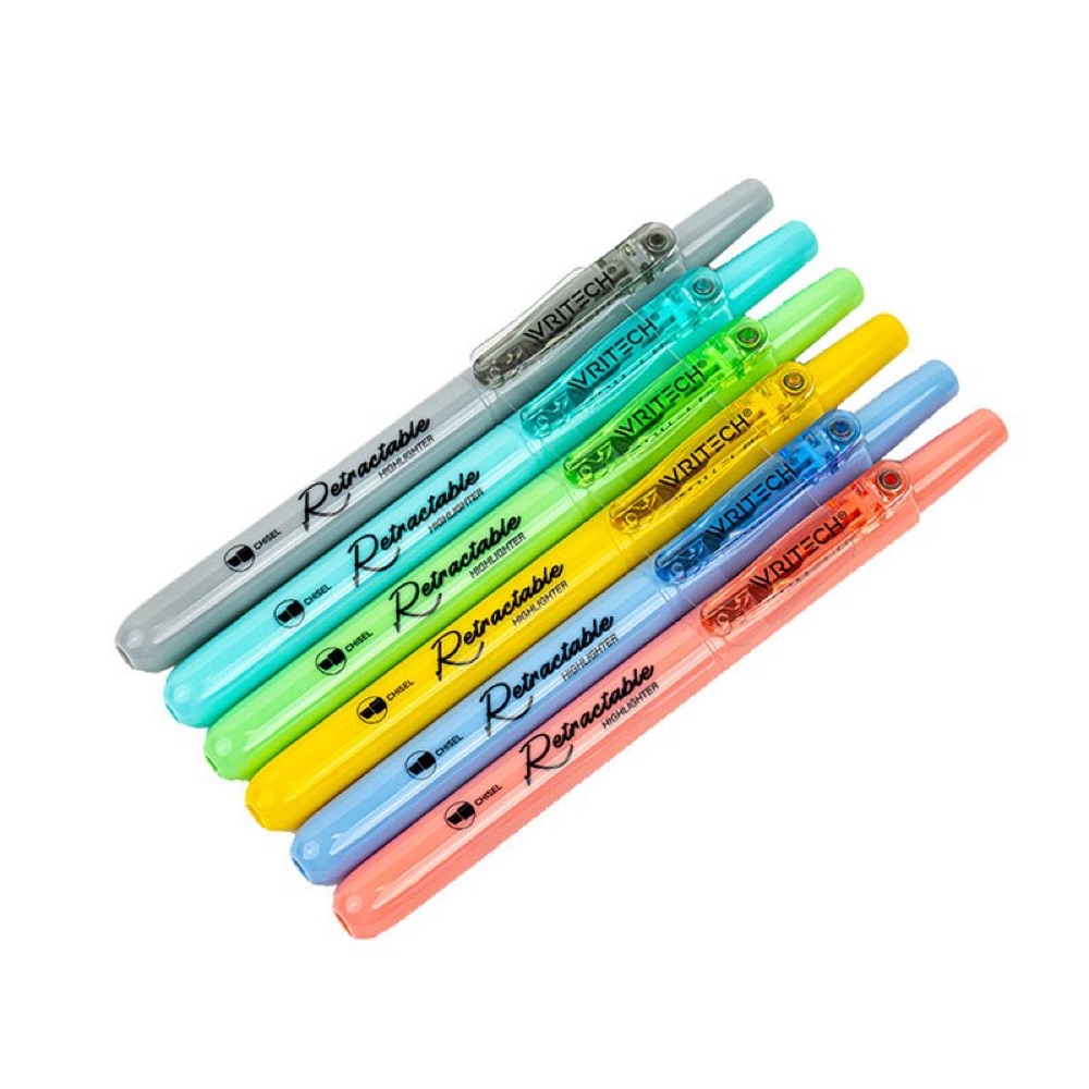 Writech W-805M Retractable Highlighter