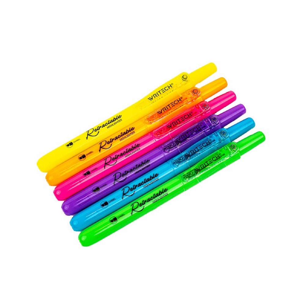 Writech W-805N Retractable Highlighter