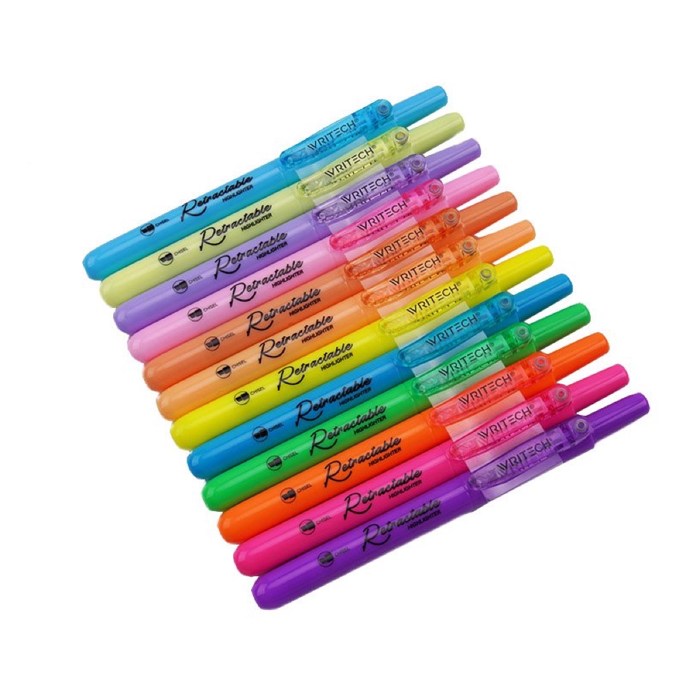 Writech W-805NP Retractable Highlighter