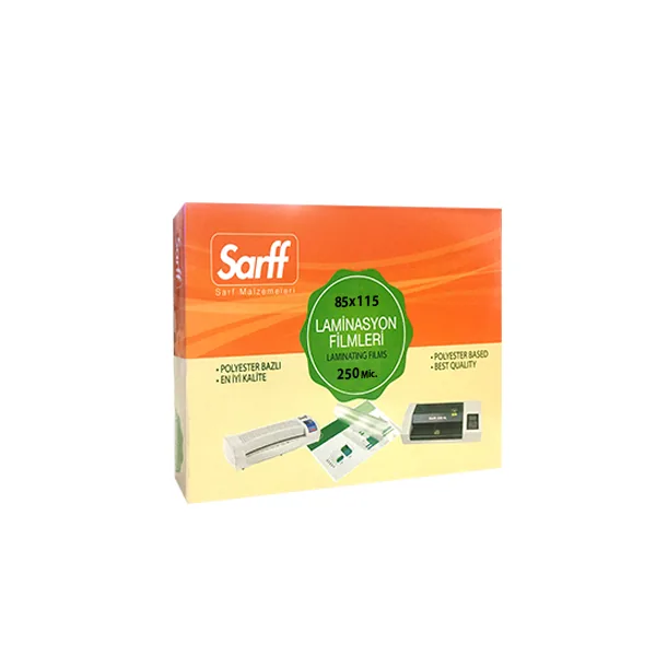 SARFF 250MIC LAMİNASYON FİLMLERİ - BNC(85X115MM) - 50ADET
