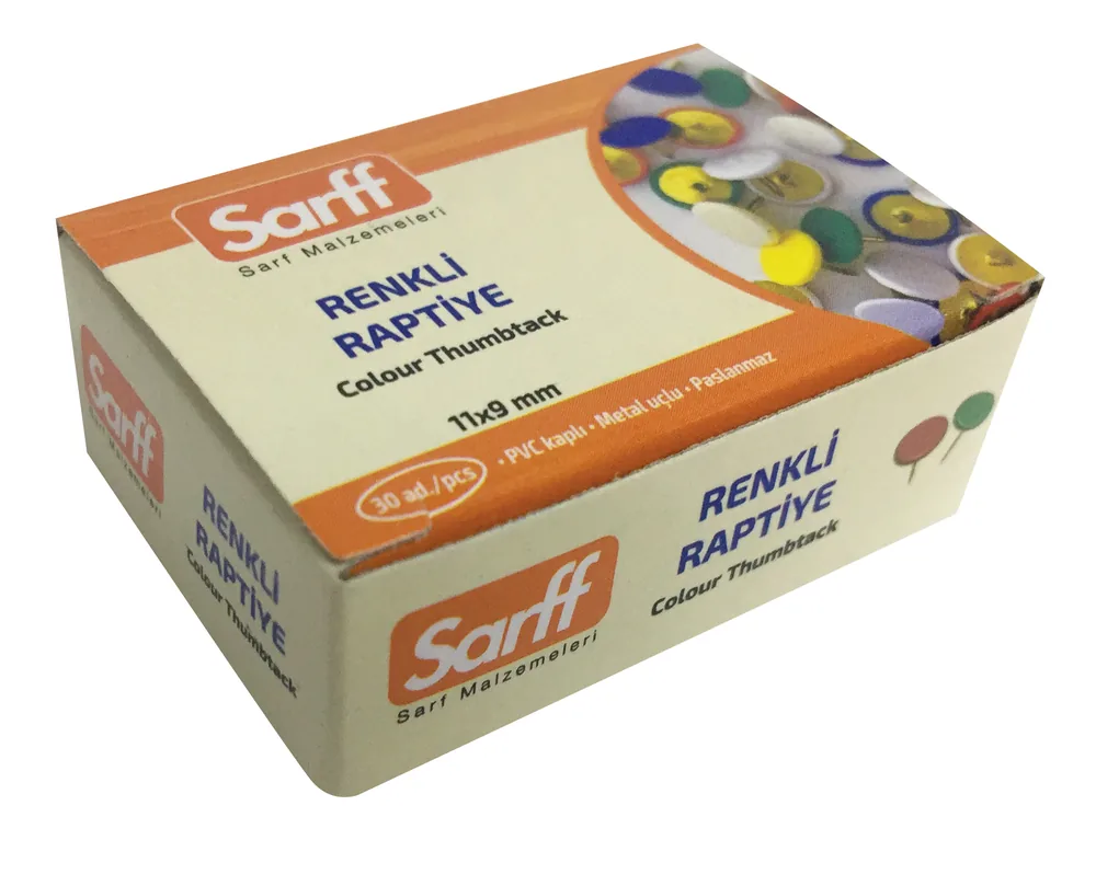 SARFF RENKLİ RAPTİYE 10'LU KUTU